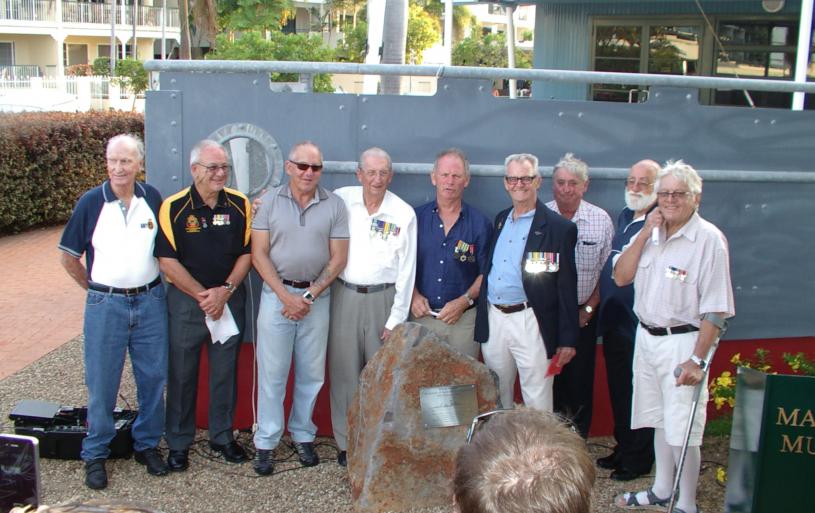 On the 10th Feb 2014, We dedicated a Memorial to the HMAS Voyager. This is located in the Maritime Museum of Townsville.