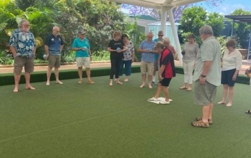 Getting the lowdown on barefoot bowls