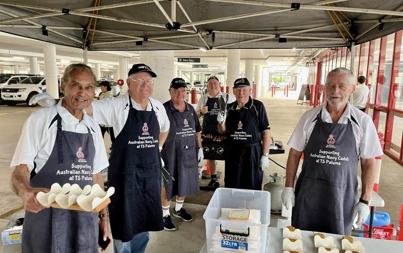 The A Team for our regular sausage sizzle fundraisers at Virginia Bunnings. 